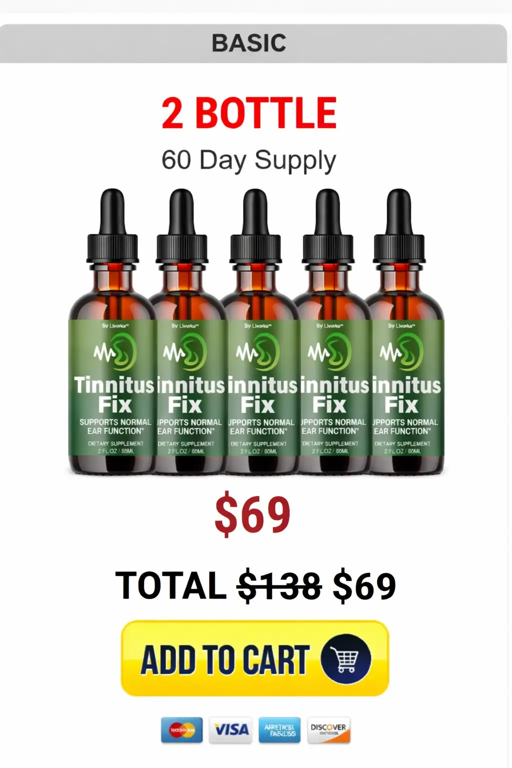 Tinnitusfix- 6 Bottle